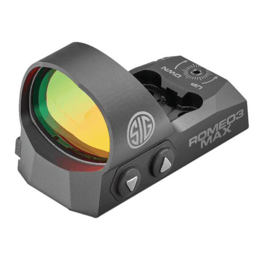 Sig Sauer Electro-Optics SOR31003 Romeo3Max Black 3 MOA Red Dot Reticle Illuminated Sig Sauer Electro-Optics SOR31003 Romeo3Max Black 3 MOA Red Dot Reticle Illuminated