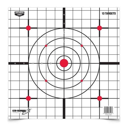 Birchwood Casey Eze-Scorer 12" Sight-In Paper Target 13 Pack Birchwood Casey Eze-Scorer 12" Sight-In Paper Target 13 Pack