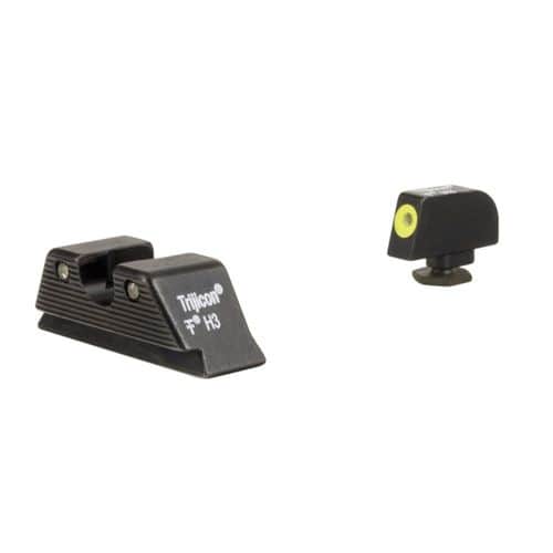 Trijicon HD XR Night Sight Set Fits Glock MOS 17/19/26/22/23/27 Tritium Yellow - GL614-C-601091 Trijicon HD XR Night Sight Set Fits Glock MOS 17/19/26/22/23/27 Tritium Yellow - GL614-C-601091