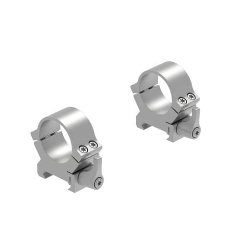 Leupold QRW2 Rings 1" Medium Silver Leupold QRW2 Rings 1" Medium Silver