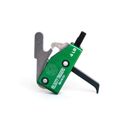Velocity AR Drop-In Trigger Straight With Finger Stop 4lb Velocity AR Drop-In Trigger Straight With Finger Stop 4lb