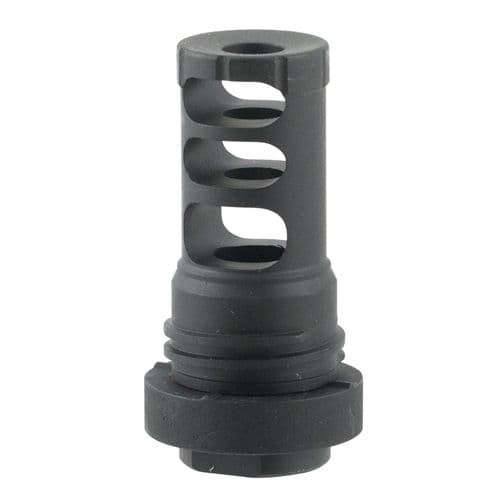 Yankee Hill 5M2QD QD Muzzle Brake Black Steel with 1/2"-28 tpi Threads & 2.50" Length Compatible with 5.56x45mm NATO Caliber Yankee Hill 5M2QD QD Muzzle Brake Black Steel with 1/2"-28 tpi Threads & 2.50" Length Compatible with 5.56x45mm NATO Caliber