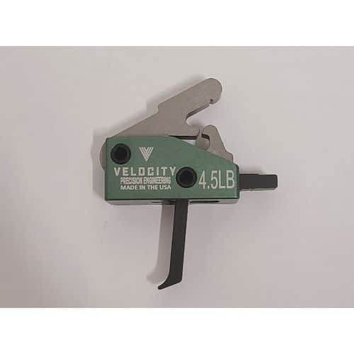 Velocity AR Drop-In Trigger Straight With Finger Stop 4.5lb Velocity AR Drop-In Trigger Straight With Finger Stop 4.5lb