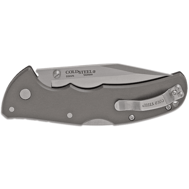 Cold Steel CS58PC Code 4 3.50" Folding Clip Point Plain Satin Polished S35VN Knife Cold Steel CS58PC Code 4 3.50" Folding Clip Point Plain Satin Polished S35VN Knife
