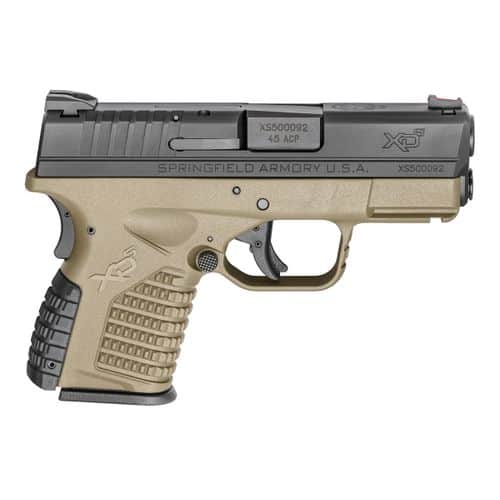 Springfield Armory XDS .45 ACP 3.3" Pistol FDE Grip Springfield Armory XDS .45 ACP 3.3" Pistol FDE Grip
