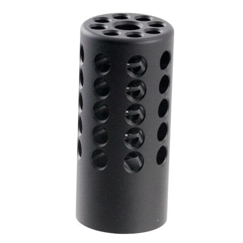 Tactical Solutions 1022CMPMB X-Ring Compensator 1/2"-28 tpi Black 6061-T6 Aluminum Tactical Solutions 1022CMPMB X-Ring Compensator 1/2"-28 tpi Black 6061-T6 Aluminum