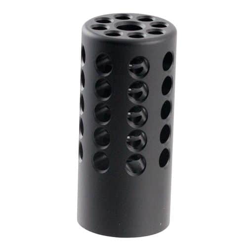 Tactical Solutions 1022CMPMB X-Ring Compensator 1/2"-28 tpi Black 6061-T6 Aluminum Tactical Solutions 1022CMPMB X-Ring Compensator 1/2"-28 tpi Black 6061-T6 Aluminum