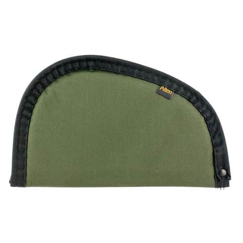 Allen 728 Earth Tone Handgun Case 8" Textured Green Endura with Full Length Zipper & Foam Padding Allen 728 Earth Tone Handgun Case 8" Textured Green Endura with Full Length Zipper & Foam Padding
