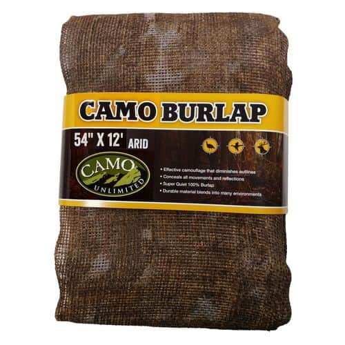 Camo Systems 9550 Burlap Marsh 54"H x 12"L Camo Systems 9550 Burlap Marsh 54"H x 12"L