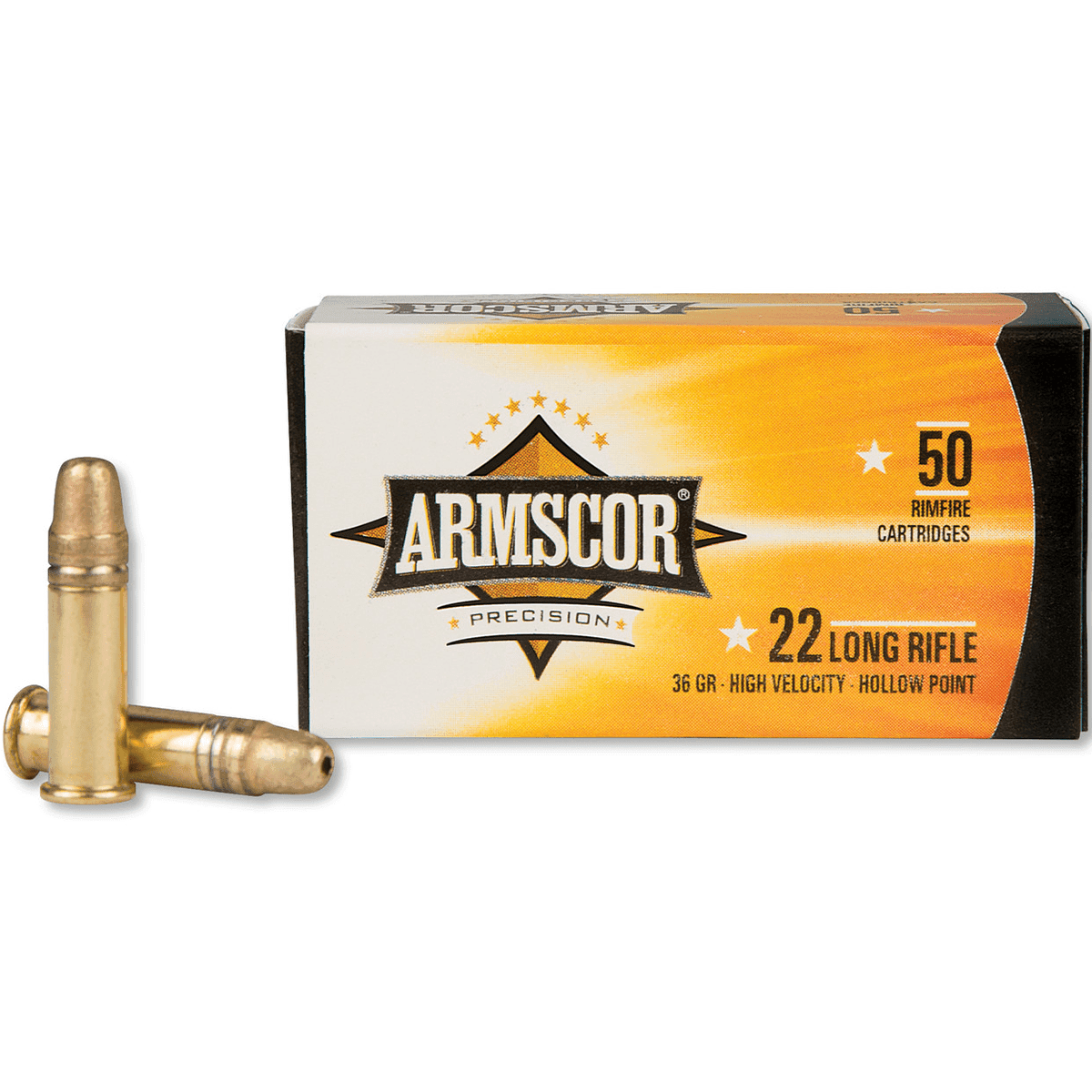 Armscor 50015PH Rimfire 22 LR 36 gr High Velocity Hollow Point (HVHP) Ammo Armscor 50015PH Rimfire 22 LR 36 gr High Velocity Hollow Point (HVHP) Ammo