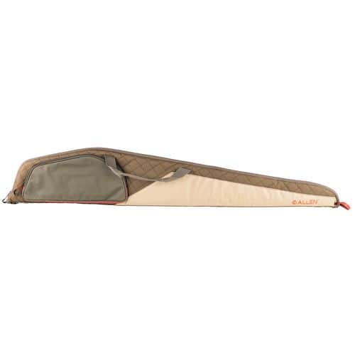 Allen 63652 Huntsman Shotgun Case 52" Brown with Taupe Panel Endura with Foam Padding, Accessory Pocket, Lockable Zipper & Tricot Lining Allen 63652 Huntsman Shotgun Case 52" Brown with Taupe Panel Endura with Foam Padding, Accessory Pocket, Lockable Zipper & Tricot Lining
