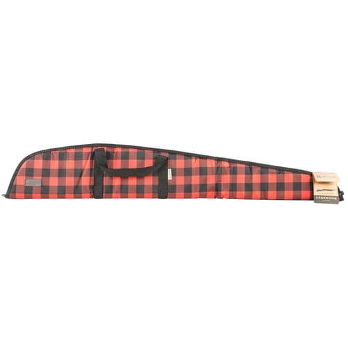 Allen Heritage 70752 Lakewood Shotgun Case 52" Red Buffalo Plaid Cotton Canvas with Lockable Zipper, Foam Padding & Carry Handles Allen Heritage 70752 Lakewood Shotgun Case 52" Red Buffalo Plaid Cotton Canvas with Lockable Zipper, Foam Padding & Carry Handles