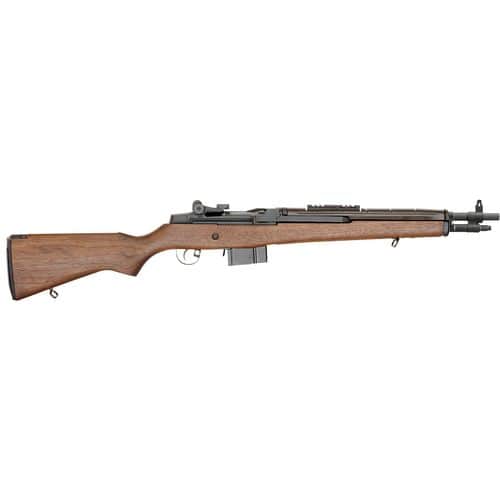 Springfield Armory AA9122NT M1A Scout Squad *NY Compliant 7.62x51mm NATO 18" 10+1 Black Parkerized Rec/Barrel Walnut Stock Right Hand Springfield Armory AA9122NT M1A Scout Squad *NY Compliant 7.62x51mm NATO 18" 10+1 Black Parkerized Rec/Barrel Walnut Stock Right Hand