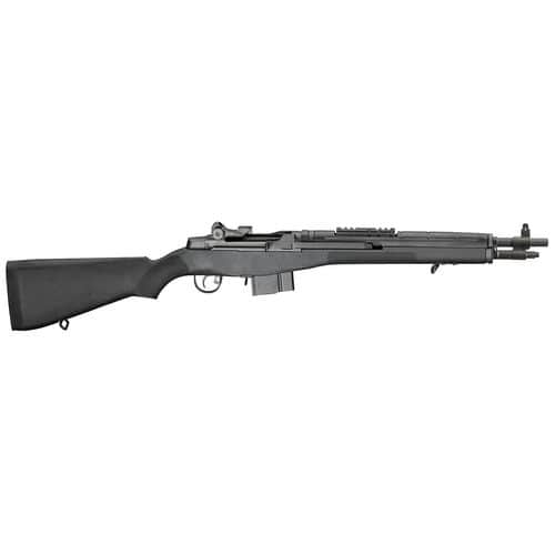 Springfield Armory AA9126NT M1A Scout Squad *NY Compliant 7.62x51mm NATO 18" 10+1 Black Parkerized Rec/Barrel Black Synthetic Stock Right Hand Springfield Armory AA9126NT M1A Scout Squad *NY Compliant 7.62x51mm NATO 18" 10+1 Black Parkerized Rec/Barrel Black Synthetic Stock Right Hand