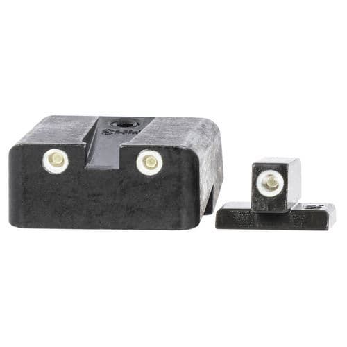 Meprolight USA 198103101 Mepro Tru-Dot Fixed Sights Self-Illuminated Green Tritium Front & Rear with Black Frame for Rock Island Tac 1911 Meprolight USA 198103101 Mepro Tru-Dot Fixed Sights Self-Illuminated Green Tritium Front & Rear with Black Frame for Rock Island Tac 1911