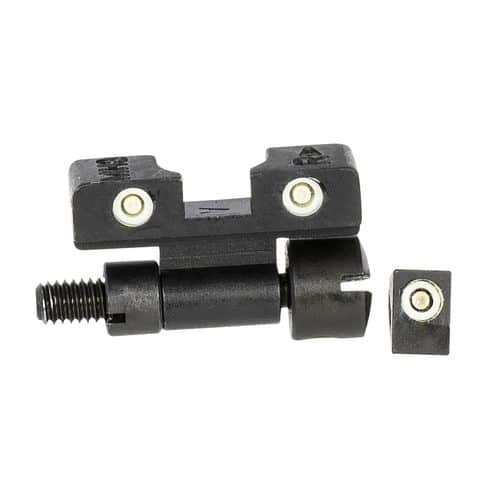 Meprolight USA 227703101 Mepro Tru-Dot Adjustable Sights Self-Illuminated Green Tritium Front & Rear with Black Frame for S&W K,L,N Frame Meprolight USA 227703101 Mepro Tru-Dot Adjustable Sights Self-Illuminated Green Tritium Front & Rear with Black Frame for S&W K,L,N Frame