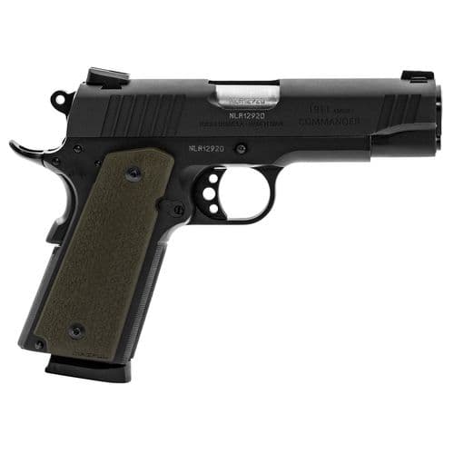 Taurus 1191101CMOD 1911 Commander 45 ACP 4.25" 8+1 Black OD Green Magpul MOE Grip Taurus 1191101CMOD 1911 Commander 45 ACP 4.25" 8+1 Black OD Green Magpul MOE Grip