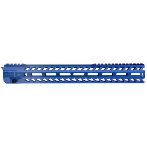 Strike STRIKERAIL Strike Rail AR-15 Blue Aluminum 15.50" M-LOK Strike STRIKERAIL Strike Rail AR-15 Blue Aluminum 15.50" M-LOK