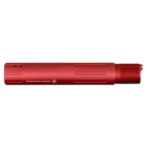 Strike ARCARPRESLICKRED Receiver Extension Tube AR Pistol Platform Red Anodized Aluminum AR Carbine Strike ARCARPRESLICKRED Receiver Extension Tube AR Pistol Platform Red Anodized Aluminum AR Carbine