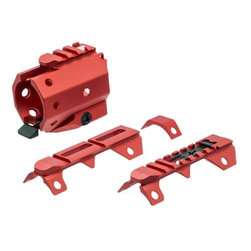 Strike GRIDLOKSIGHTSRED GridLok Sight and Rail Attachments Aluminum Red Strike GRIDLOKSIGHTSRED GridLok Sight and Rail Attachments Aluminum Red