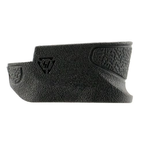 Strike Industries Enhanced Magazine Plate made of Polymer with Black Finish & Extra Gripping Surface for S&W M&P Shield Magazines (Adds 2rds 9mm Luger, 1rd 40 S&W) - EMPMPS Strike Industries Enhanced Magazine Plate made of Polymer with Black Finish & Extra Gripping Surface for S&W M&P Shield Magazines (Adds 2rds 9mm Luger, 1rd 40 S&W) - EMPMPS