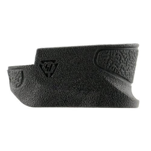 Strike Industries Enhanced Magazine Plate made of Polymer with Black Finish & Extra Gripping Surface for S&W M&P Shield Magazines (Adds 2rds 9mm Luger, 1rd 40 S&W) - EMPMPS Strike Industries Enhanced Magazine Plate made of Polymer with Black Finish & Extra Gripping Surface for S&W M&P Shield Magazines (Adds 2rds 9mm Luger, 1rd 40 S&W) - EMPMPS