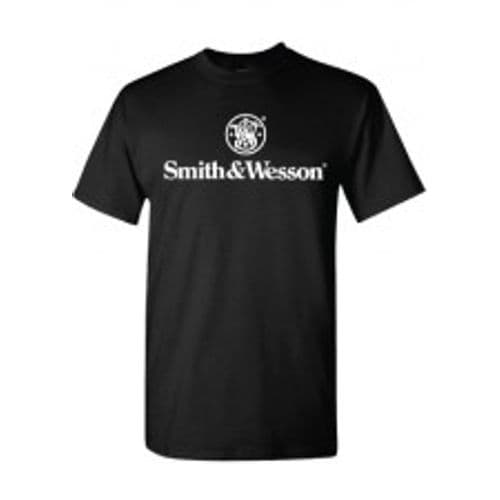 Smith and Wesson Black Logo T-Shirt Smith and Wesson Black Logo T-Shirt