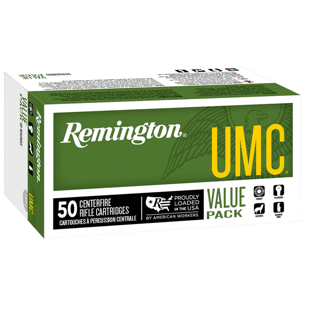 Remington Ammunition UMC Value Pack 300 Blackout 150 gr Full Metal Jacket (FMJ) 50 Bx/ 8 Cs Remington Ammunition UMC Value Pack 300 Blackout 150 gr Full Metal Jacket (FMJ) 50 Bx/ 8 Cs
