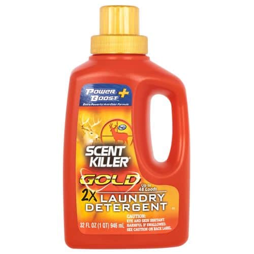 Wildlife Research 1249 Scent Killer Gold Laundry Detergent Odor Eliminator Odorless Scent 32 oz Wildlife Research 1249 Scent Killer Gold Laundry Detergent Odor Eliminator Odorless Scent 32 oz