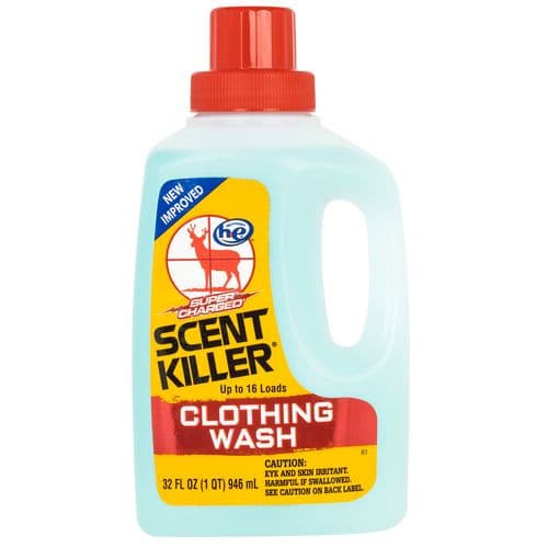 Wildlife Research 54633 Super Charged Super Charged Clothing Wash Odor Eliminator Odorless Scent 32 oz Wildlife Research 54633 Super Charged Super Charged Clothing Wash Odor Eliminator Odorless Scent 32 oz