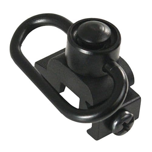 Aim Sports MT030 Sling Rail Mount Black Anodized 1.41" Quick Detach w/Push Button Aluminum Picatinny/Weaver Aim Sports MT030 Sling Rail Mount Black Anodized 1.41" Quick Detach w/Push Button Aluminum Picatinny/Weaver
