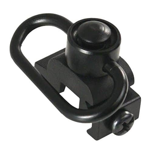 Aim Sports MT030 Sling Rail Mount Black Anodized 1.41" Quick Detach w/Push Button Aluminum Picatinny/Weaver Aim Sports MT030 Sling Rail Mount Black Anodized 1.41" Quick Detach w/Push Button Aluminum Picatinny/Weaver