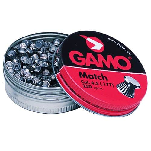 Gamo 6320024BT54 Match .177 Pellet Lead Flat Nose 250 Per Tin Gamo 6320024BT54 Match .177 Pellet Lead Flat Nose 250 Per Tin