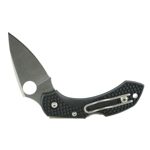 Spyderco C28PBK2 Dragonfly 2 Lightweight 2.25" Folding Clip Point Plain VG-10 Stainless Steel Blade/FRN Black Handle Spyderco C28PBK2 Dragonfly 2 Lightweight 2.25" Folding Clip Point Plain VG-10 Stainless Steel Blade/FRN Black Handle