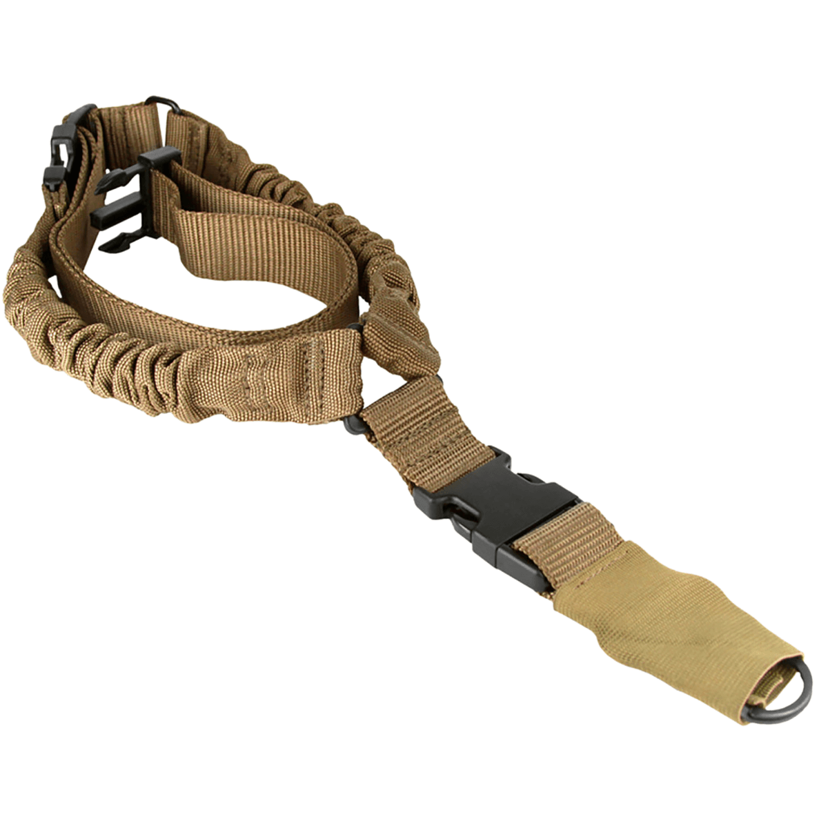 Aim Sports One Point Tan Elastic Webbing 26" OAL Bungee Rifle AOPS01T Aim Sports One Point Tan Elastic Webbing 26" OAL Bungee Rifle AOPS01T