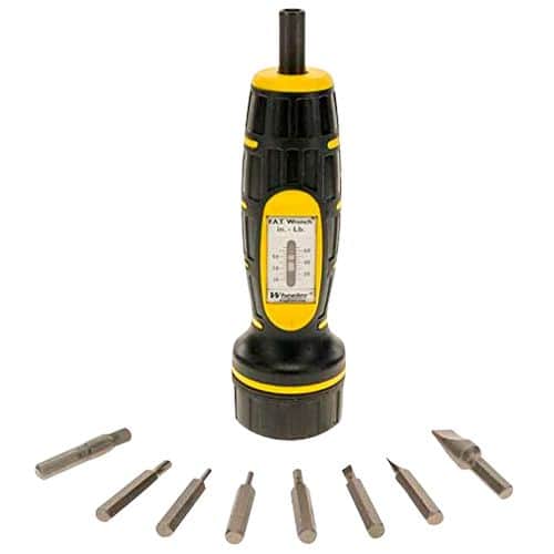 Wheeler 1136022 Fat Stix Torque Wrench Set Black/Yellow Universal Wheeler 1136022 Fat Stix Torque Wrench Set Black/Yellow Universal