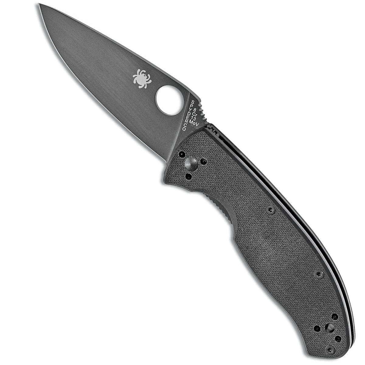 Spyderco C122GBBKP Tenacious 3.39" Folding Drop Point Knife Spyderco C122GBBKP Tenacious 3.39" Folding Drop Point Knife