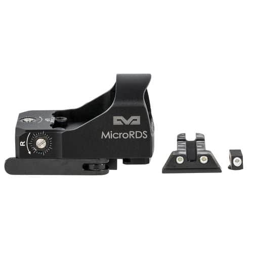 Meprolight USA ML880500 Mepro MicroRDS Kit Handgun 1x 3 MOA Illuminated Red Dot Black Glock MOS Meprolight USA ML880500 Mepro MicroRDS Kit Handgun 1x 3 MOA Illuminated Red Dot Black Glock MOS