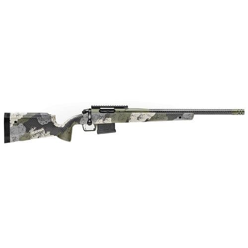Springfield Armory BAW9206CMCFG 2020 WayPoint 6mm Creedmoor 5+1 20" CF Evergreen Camo Hybrid Profile w/M-LOK Stock Mil-Spec Green Cerakote Right Hand Springfield Armory BAW9206CMCFG 2020 WayPoint 6mm Creedmoor 5+1 20" CF Evergreen Camo Hybrid Profile w/M-LOK Stock Mil-Spec Green Cerakote Right Hand