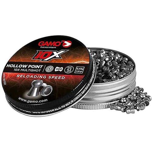 Gamo 6322546BL54 Swarm 10X 177 Pellet Hollow Point 500 Per Tin Gamo 6322546BL54 Swarm 10X 177 Pellet Hollow Point 500 Per Tin