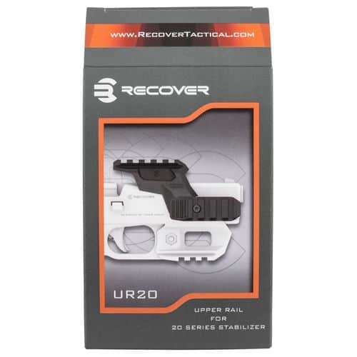 Recover Tactical UR21-01 20/21 Picatinny Rail Black Polymer Recover Tactical UR21-01 20/21 Picatinny Rail Black Polymer