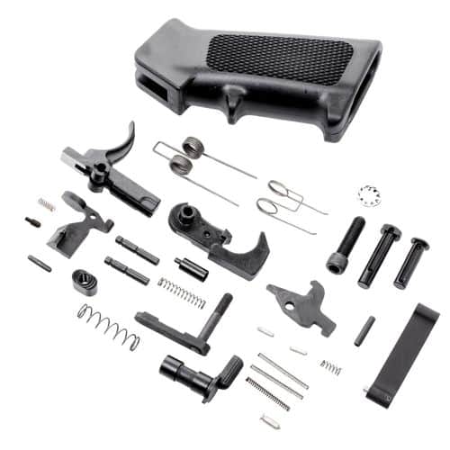 CMMG 55CA6B8 Lower Parts Kit AR-15 Single-Stage Trigger Ambidextrous Lever Safety Black CMMG 55CA6B8 Lower Parts Kit AR-15 Single-Stage Trigger Ambidextrous Lever Safety Black