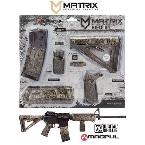 Matrix Diversified Ind MAGMIL40GH Magpul Carbine Accessory Kit AR-15 Proveil Digital Ghillie Ambidextrous Matrix Diversified Ind MAGMIL40GH Magpul Carbine Accessory Kit AR-15 Proveil Digital Ghillie Ambidextrous
