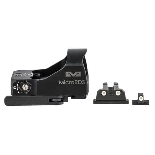 Meprolight USA ML880504 Mepro MicroRDS Kit Handgun 1x 3 MOA Illuminated Red Dot Black S&W M&P Full Size Meprolight USA ML880504 Mepro MicroRDS Kit Handgun 1x 3 MOA Illuminated Red Dot Black S&W M&P Full Size
