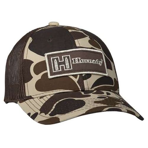 Hornady 99291 Hornady Cap Mesh Brown/Tan Camo w/Hornady Patch OSFA Hornady 99291 Hornady Cap Mesh Brown/Tan Camo w/Hornady Patch OSFA