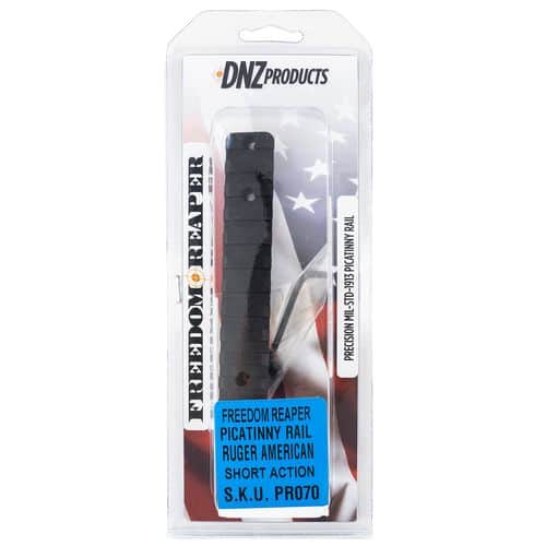 DNZ PR070 Freedom Reaper Picatinny Rail Rifle Ruger American Short Action Matte Black Aluminum DNZ PR070 Freedom Reaper Picatinny Rail Rifle Ruger American Short Action Matte Black Aluminum