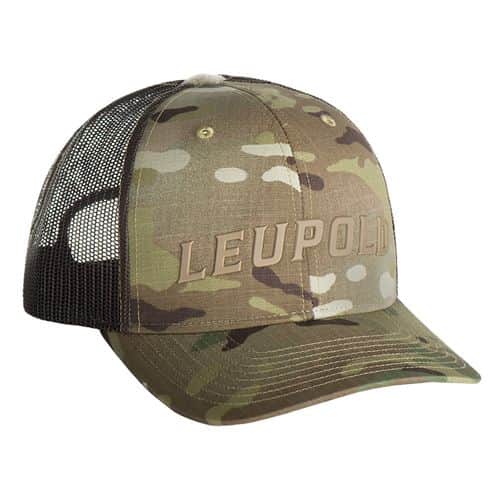 Leupold 180418 Wordmark Trucker Hat MultiCam Adjustable Snapback OSFA Leupold 180418 Wordmark Trucker Hat MultiCam Adjustable Snapback OSFA