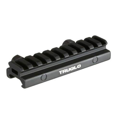 Truglo Riser Mount Picatinny 1" For AR-15 Style Black Matte Anodized Finish 2-Piece Truglo Riser Mount Picatinny 1" For AR-15 Style Black Matte Anodized Finish 2-Piece