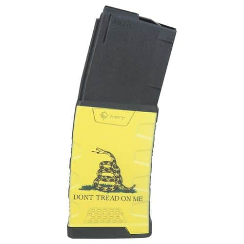 Mission First Tactical Extreme Duty 5.56x45/223, 30rnd mag, Don't Tread On Me (Snake) Mission First Tactical Extreme Duty 5.56x45/223, 30rnd mag, Don't Tread On Me (Snake)
