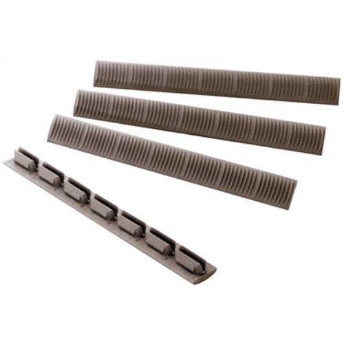 ERGO Grip 7-Slot KeyMod Slot Cover WedgeLok Polymer DARK EARTH 4 Pack 4330-4PK-DE ERGO Grip 7-Slot KeyMod Slot Cover WedgeLok Polymer DARK EARTH 4 Pack 4330-4PK-DE